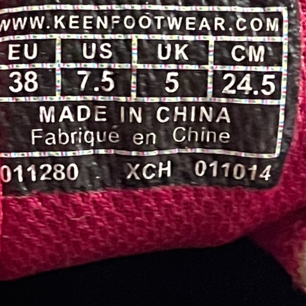 Keen Koven Cross trainer hiking shoes low top Size 7.5 - Picture 6 of 6